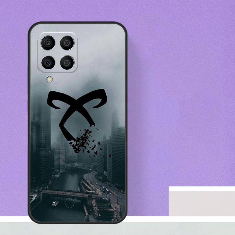 Shadowhunters Angelic Rune Logo For Samsung Galaxy M12 M32 M52 M14 M34 M54 M21 M51 M31 M30s M20 M15 M55 M13 M33 M53 Case