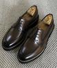 Joenshoe Human Stitch U-Tip Work Boots Oxford Middle Brown