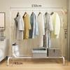 Miling Simple Folding Clothes Rack