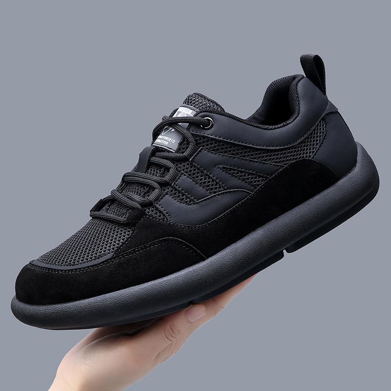 Retro Mesh German Training Shoes Men'S Summer New Wide-Headed Little White Shoes Men'S Trendy Breathable Sports And Leisure Shoes