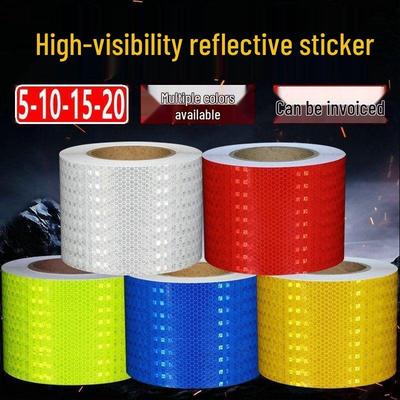 High-Visibility Reflective Car Sticker, Anti-Collision Waterproof Warning Strip