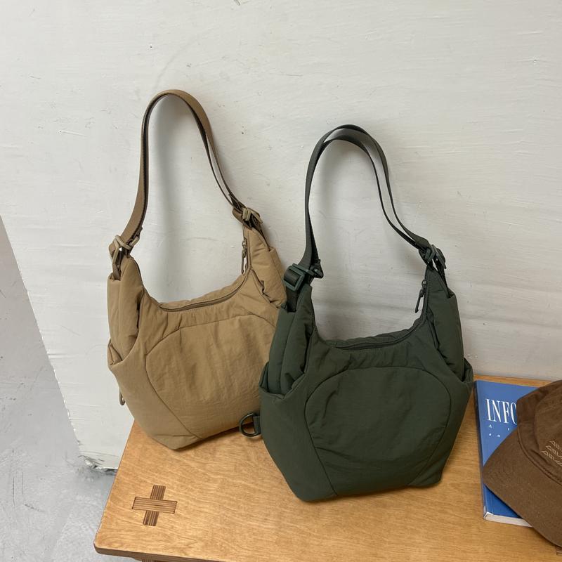 Women Large Capacity Nylon Hobo Bag Casual Shoulder Handbag Travel Tote Bag