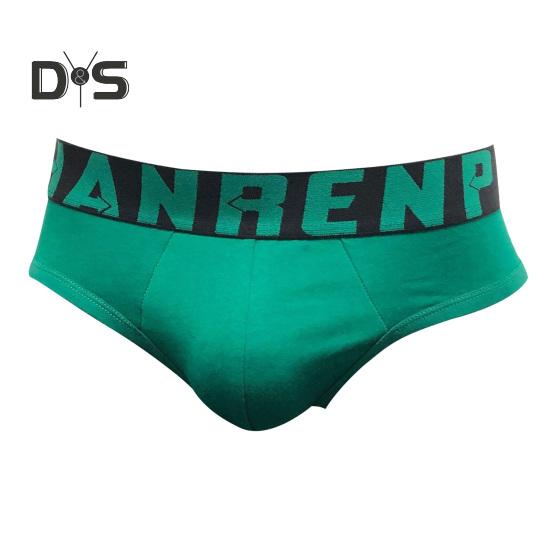 Men Briefs Wide Waistband Low-rise Triangle Cut Panties Breathable 3D Cutting Quick-Drying Seamless Design Underwear