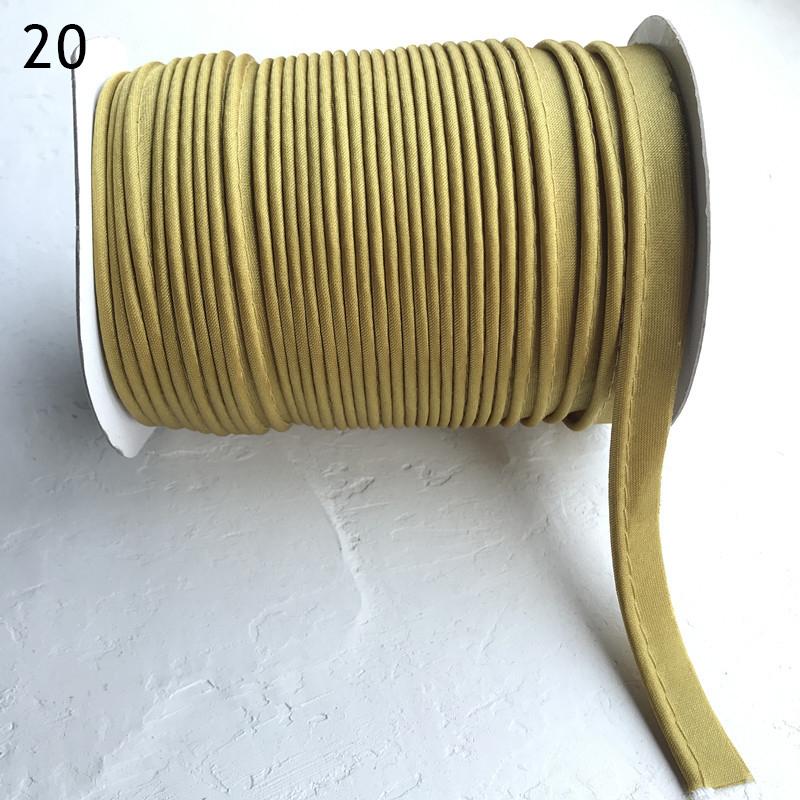 66M Edge Sewing Ribbon Cord Rope For Sofa Curtains Hats Clothes Cheongsam Hemming Garment Sewing DIY Patchwork Hemming Strip