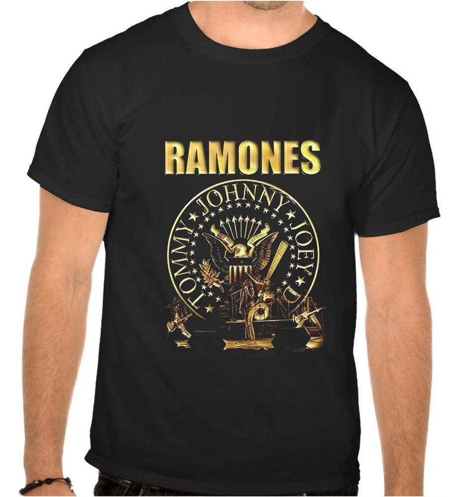 Ramones Rock Music Logo Black Kids Tshirt 1042 Kidshandmade S