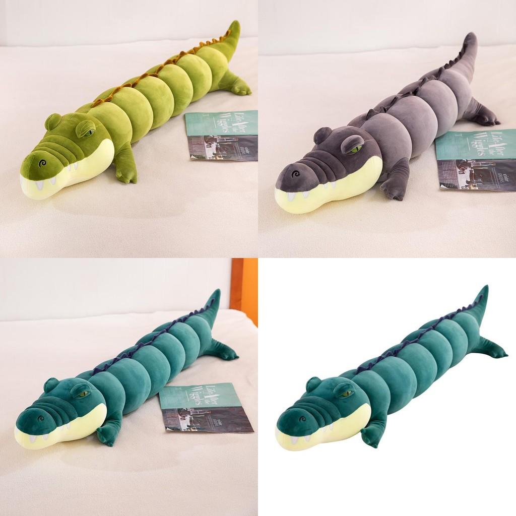 Cute Crocodile Plush Toy Long Pillow For Girlfriend Sleeping 80cm-180cm