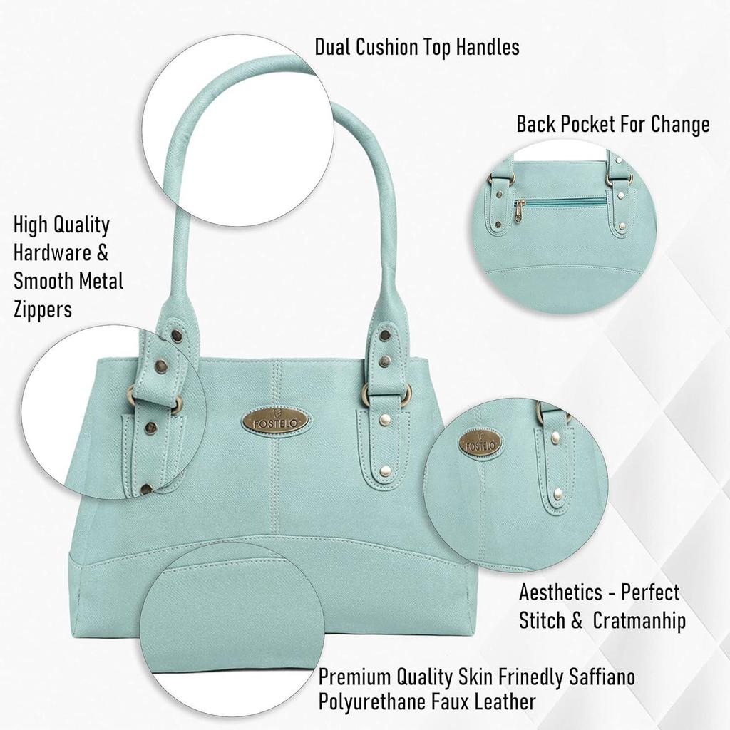 Damen-Handtasche „Catlin“ aus Kunstleder (Groß)