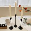 3Pcs/Set Minimalist Retro Style Candlestick Holder Metal Candlelight Dinner Props  Wedding