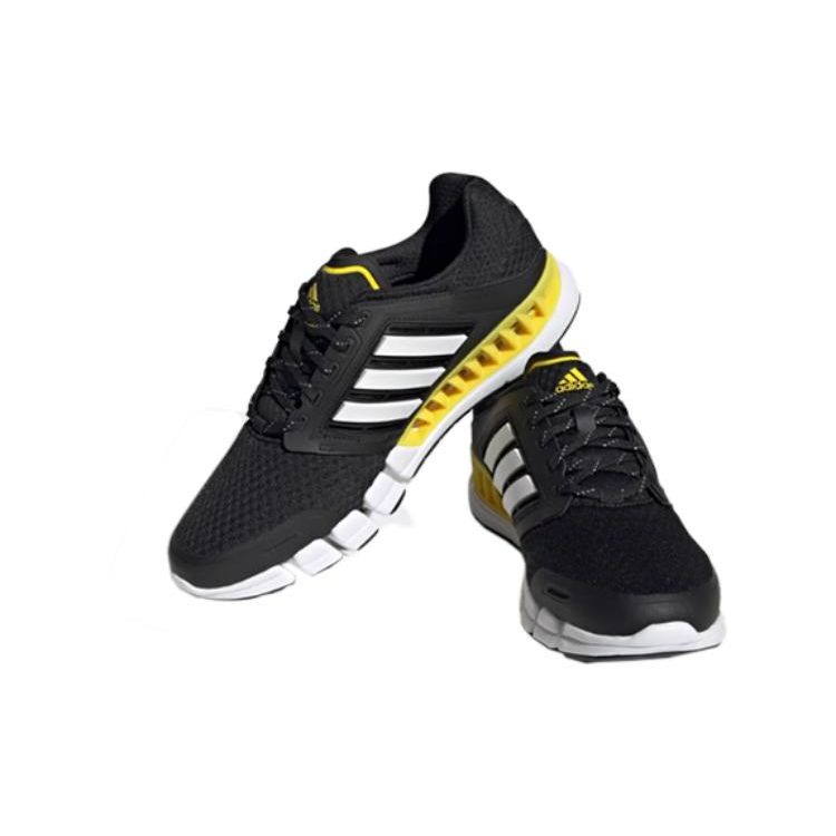 adidas Revolution Climacool 'Black White Yellow' Unisex Running Shoes IF1018