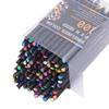 Multicolor Water-based Needle Point Pens - 12, 48, 60, or 100 Shades for Outlining and Drawing