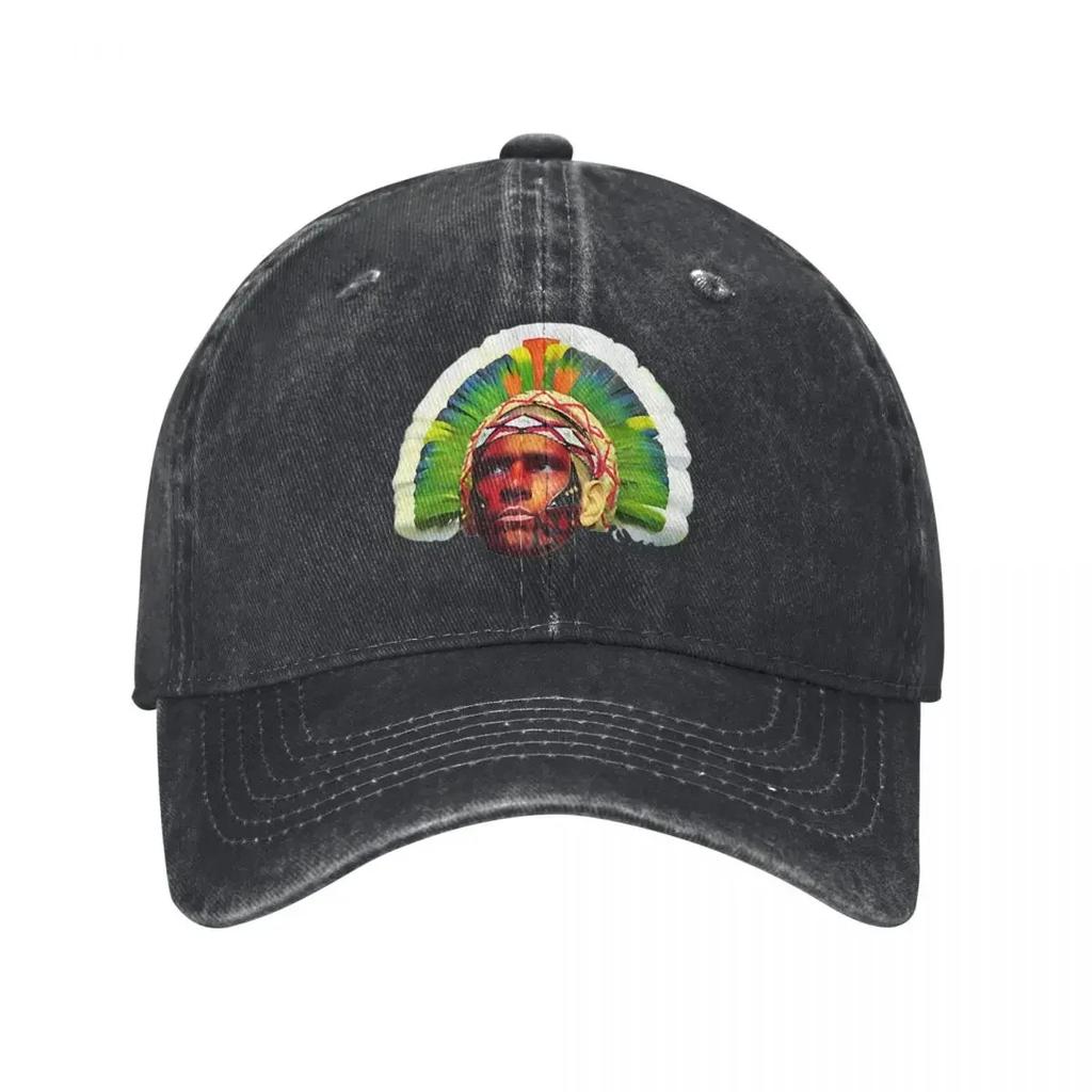 Modische Alex Pereira Baseballkappen für Unisex Damen Baumwolle Poatan Chama Truckerhut Kopfbedeckung Verstellbar