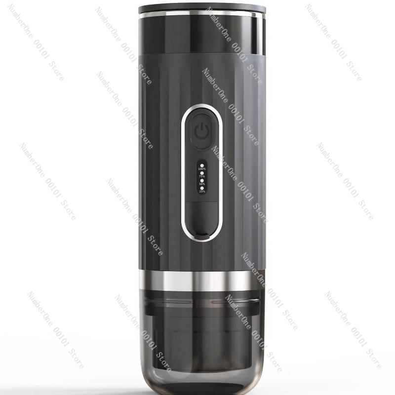 Wireless Heating Portable Espresso Machine,Three-in-one Coffee Capsule Powder Compatible,Automatic Extraction,Suitable Travel