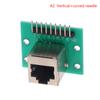 1Pcs Rj45 Adapter Board To Xh2.54 Modular Ethernet Connector Adapter Network Interface + Breakout Board + Pin Header