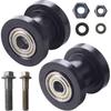 JINGKE 8Mm And 10Mm Chain Roller Pulley Tensioner Wheel Guide Per For Motorcycle Mini Bike Atv 125Cc 140Cc 160Cc SSR XR125 CRF50 KLX110 Pitster Pit