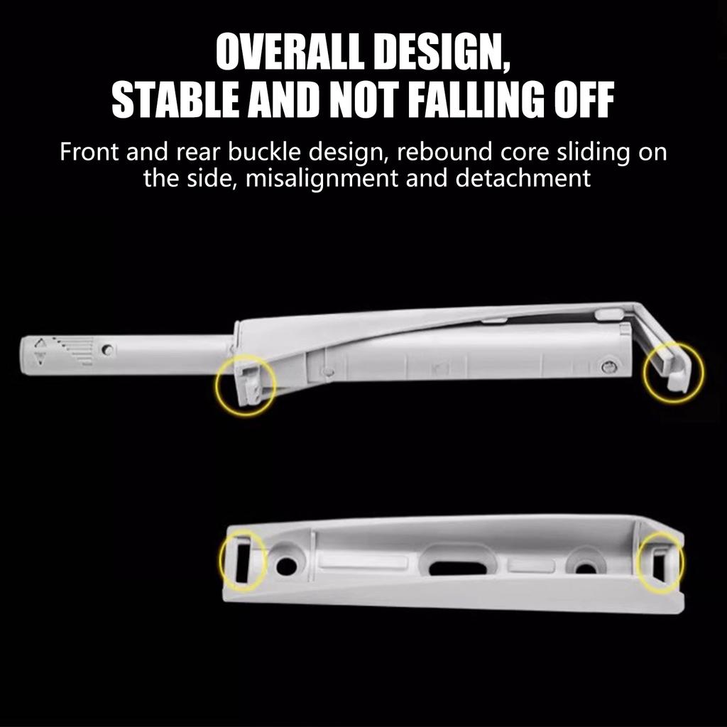 6Pcs Soft Close Door Damper Cabinet Rebounder Dampers Buffers Magnetic Press Rebound Device for Kitchen Cabinet Drawer