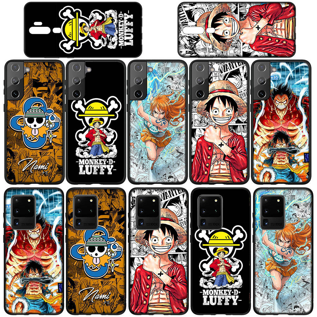 Phone Case for iPhone 17 15 16 Plus Xiaomi Poco X7 X6 F8 F7 M8 C85 C75 Redmi Note 14 12 11 13 Pro Max A4 14C 13C 15C Coque Nami One Pieces Luffy Cover