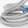 HESDICK GNJZ-7066 Stainless Steel Braided Hot & Cold Water Inlet Hose