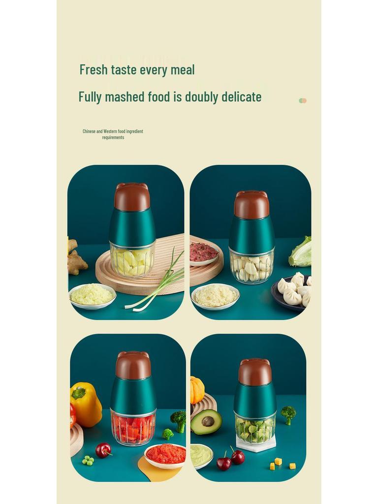 Multifunktionale Mini Elektrische Babynahrung und Fleischmühle
