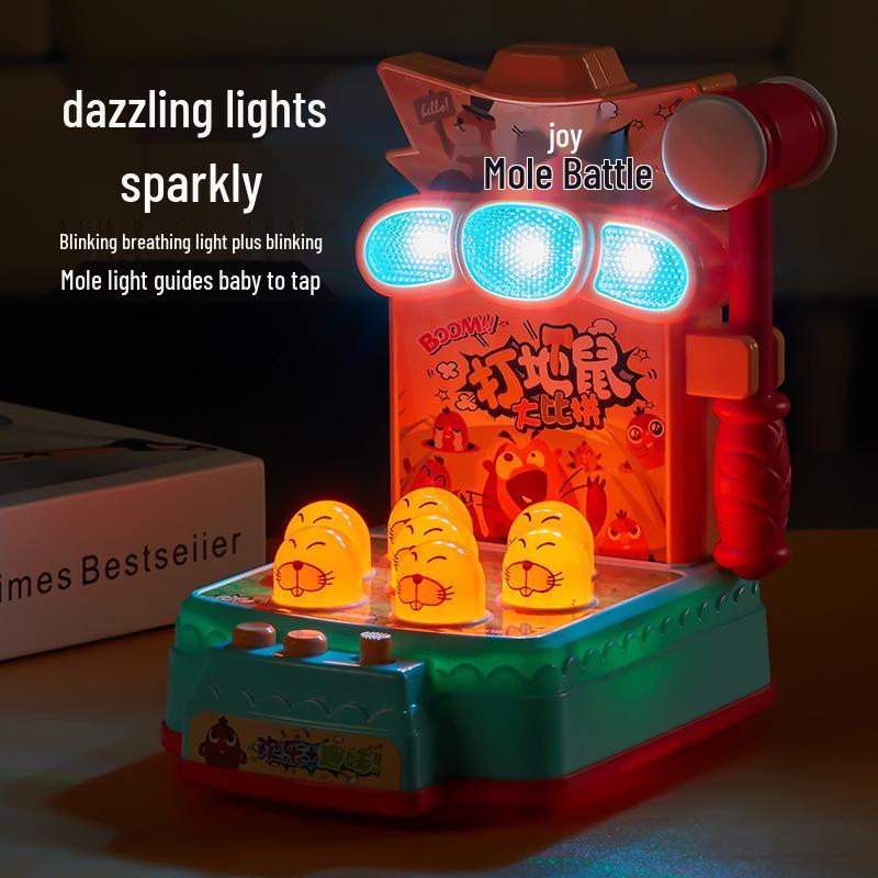 Educational Whack-a-Mole Toy for Infants and Toddlers 0-2.5 Years - Ideal for Early Development and Fun for Boys & Girls