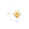 Fashion Rhinestone Bee Shaped Brooches For Women Clothing Coat Jewelry Accessories Gifts