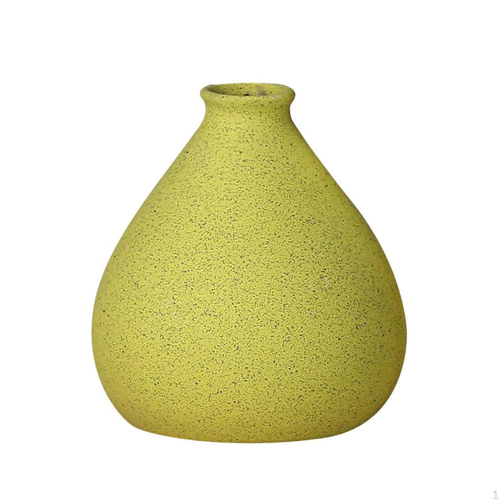 Ceramic Flower Vase Bud Pot Planter for Party Office Indoor Plants Bookshelf