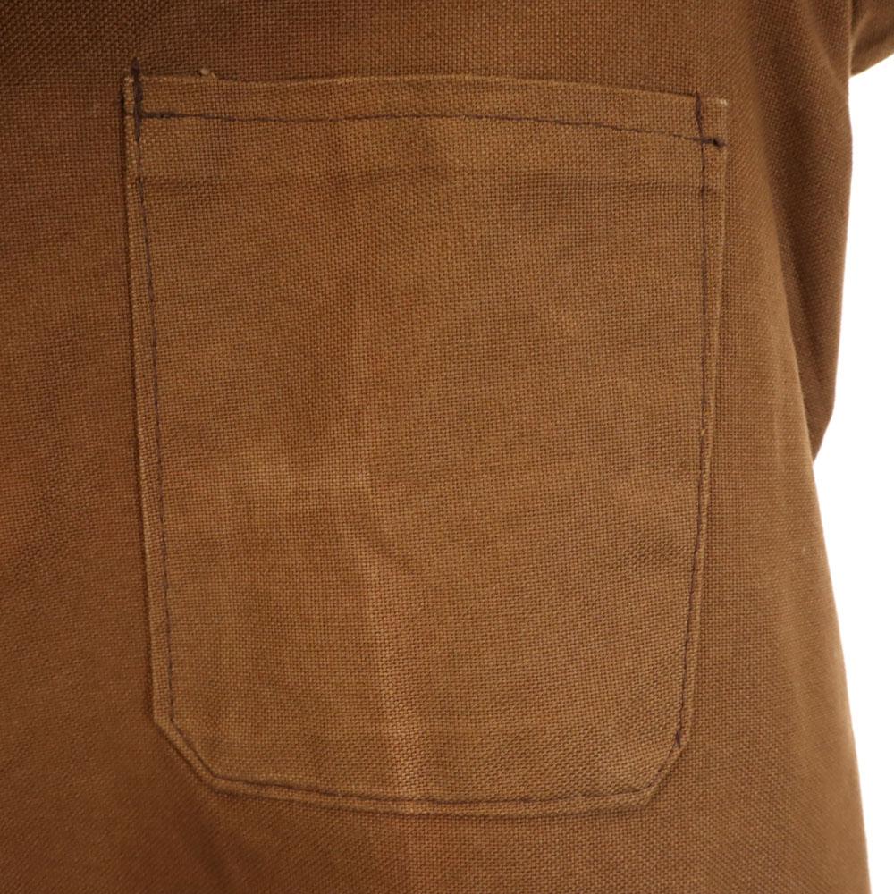 ITALIAN ARMY 70s Vintage Euro Work Prisoner Work Jacket 5h Brown Men's Used