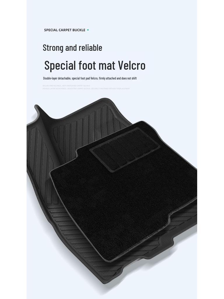 TPE Floor Mats & Waterproof Trunk Mat for 21-23 AION Y/ Y PLUS