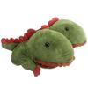 1 Pair Dinosaur Hand Gloves Cartoon Realistic Fabric Open Mobile Mouth Hand Puppet Toys For Kids