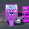 Linshang LS237 Car Paint Thickness Gauge Checking Auto Coating Identify Ferrous Putty with Three Color and Rotatable Screen