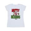 Rick And Morty Womens/Ladies Merry Rickmas Cotton T-Shirt