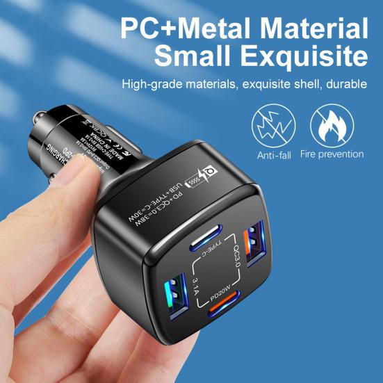 

Зарядное устройство USB 20 Вт Play QC3.0 Зарядное устройство с быстрой головкой и безопасным квадратом с четырьмя отверстиями