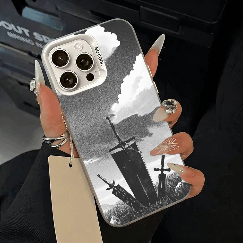 Black Clover Phone Case For IPhone 17 Air 16 15 14 13 12 11 Pro Max White Sliver Hard Cover