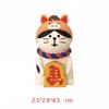 Japanese New Year Horse Zodiac Miniature: Cat Zakka Resin Craft Desktop Ornament