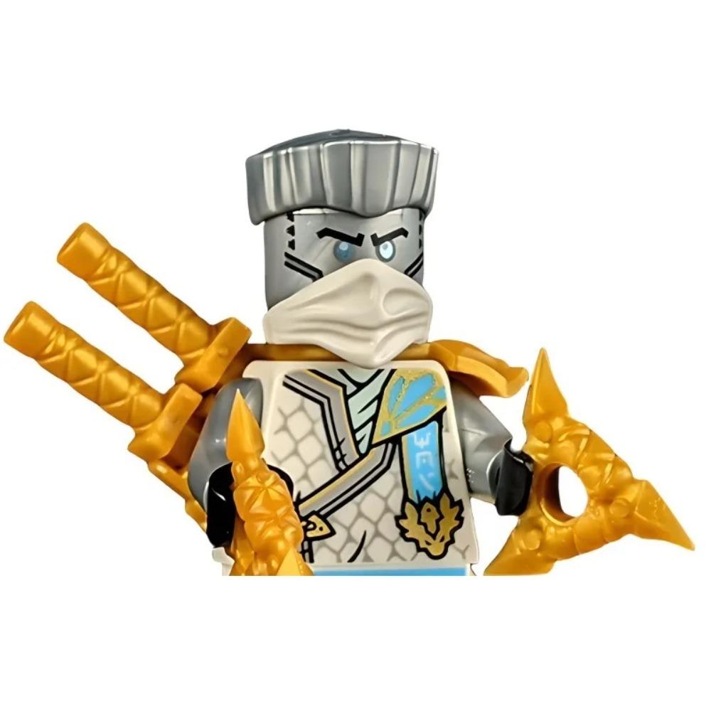 8cm Ninja Set Building Blocks Woodfire Dragons Forbidden Five Mini Action Figure Toys