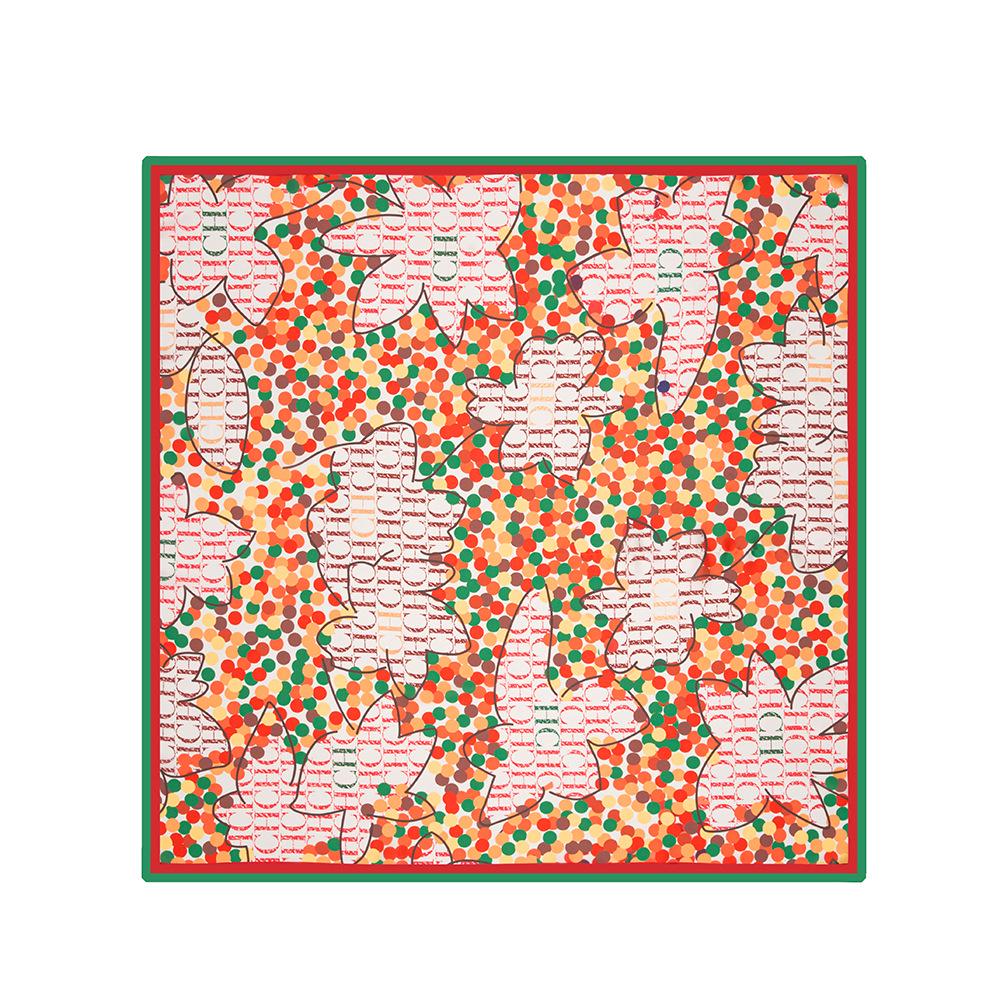 

CHHC90 90CM Luxury Silk Scarf - High-Grade Silky Ribbon, Exclusive Middle East Style 90x90 cm