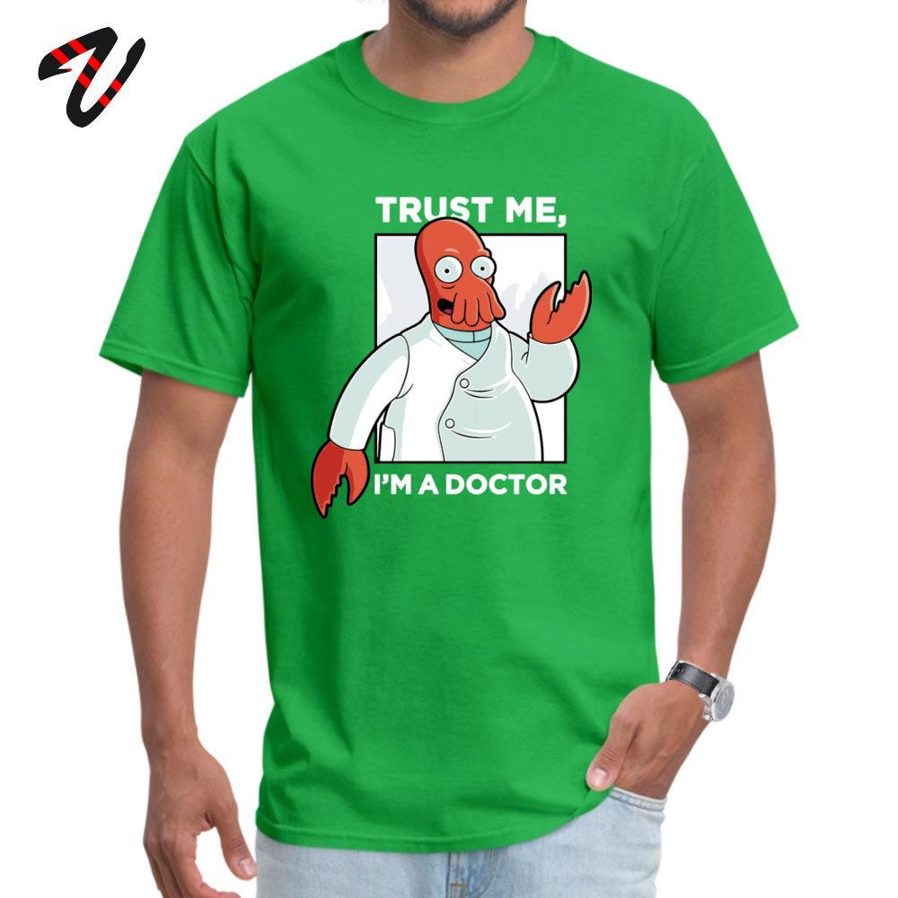 

Funny Mens Tshirts Doctor Zoidberg Unique T Shirt Special 100 Cotton Fabric Tshirt Trust Me Im A Doctor Cthulhu Tees 4XL