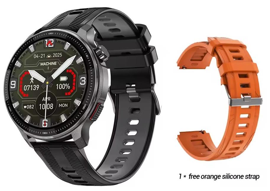 DT G6 Men Smart Watch GPS Positioning Downloadable Maps Compass Bluetooth Calling Outdoor Sports SmartWatch Large Battery DTG6