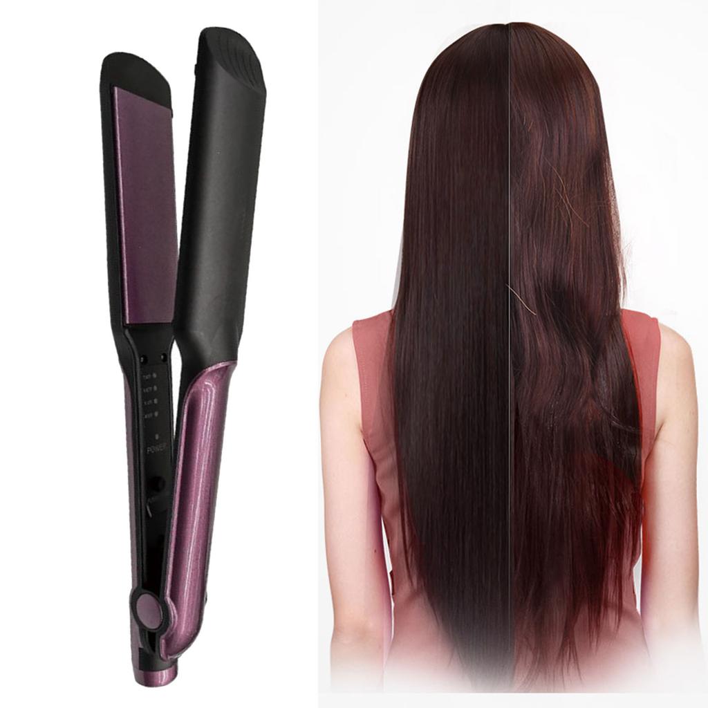 Hair Straightener Iron Electronic Ceramics 3D Professional Hair Straightening Flat Iron