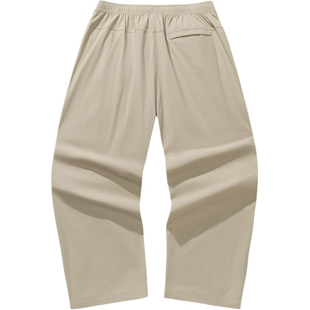 Anta Lifestyle Series Letter Minimalist Versatile Loose Casual Pants Unisex bottoms 172628507-1