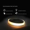 Colorful Atmosphere Light LED Car Cup Mat Solar Powered Car Accessory Car Interior Ambiance For Car Interior Lighting