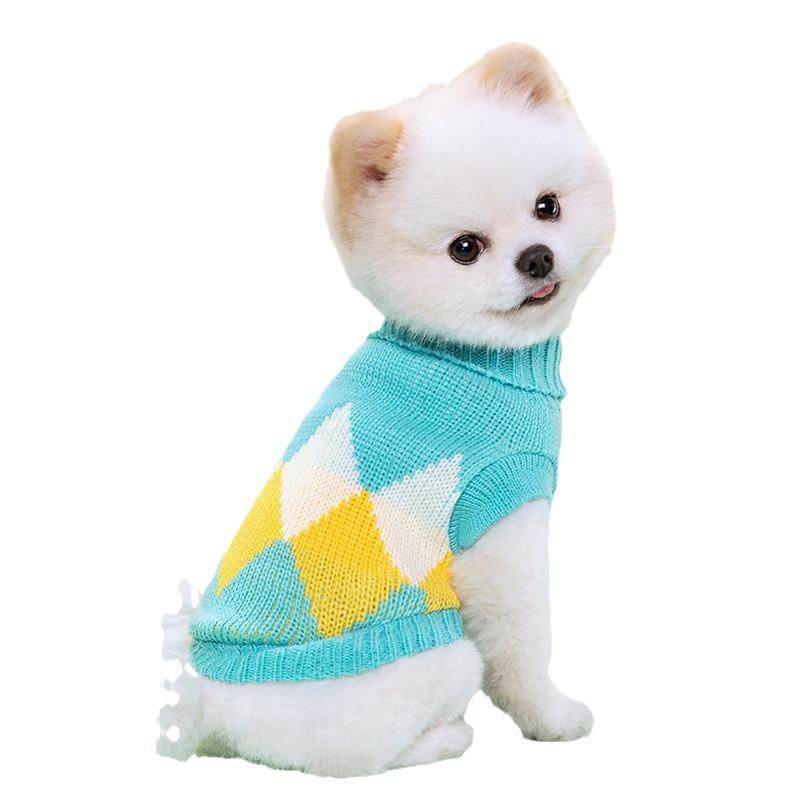 Winter Warm Dogs Sweater Puppy Soft Knitting for Small Medium Dogs Kittens Clothes Pets Pullover Chihuahua Coat Bulldog Costumes