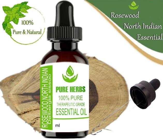 Pure Herbs Rosewood North Indian 100% Pure Dalbergia Sissoo Essential Oil UKZA 656