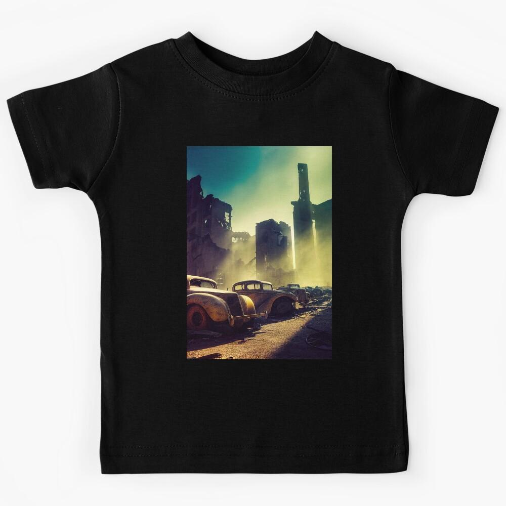 Hot Rod in a Postapocalyptic World, a perfect gift for all American Hot Rod fans #16 Kids T-Shirt 130