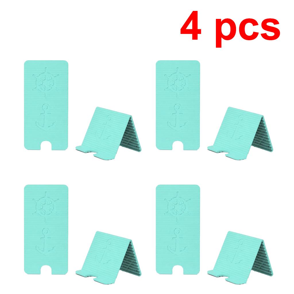 Flexible Silicone Phone Holder, Desk&Travel, Airplane Tray Table, Bendable Desktop Stand, Generic Portable Holder 4 Colors