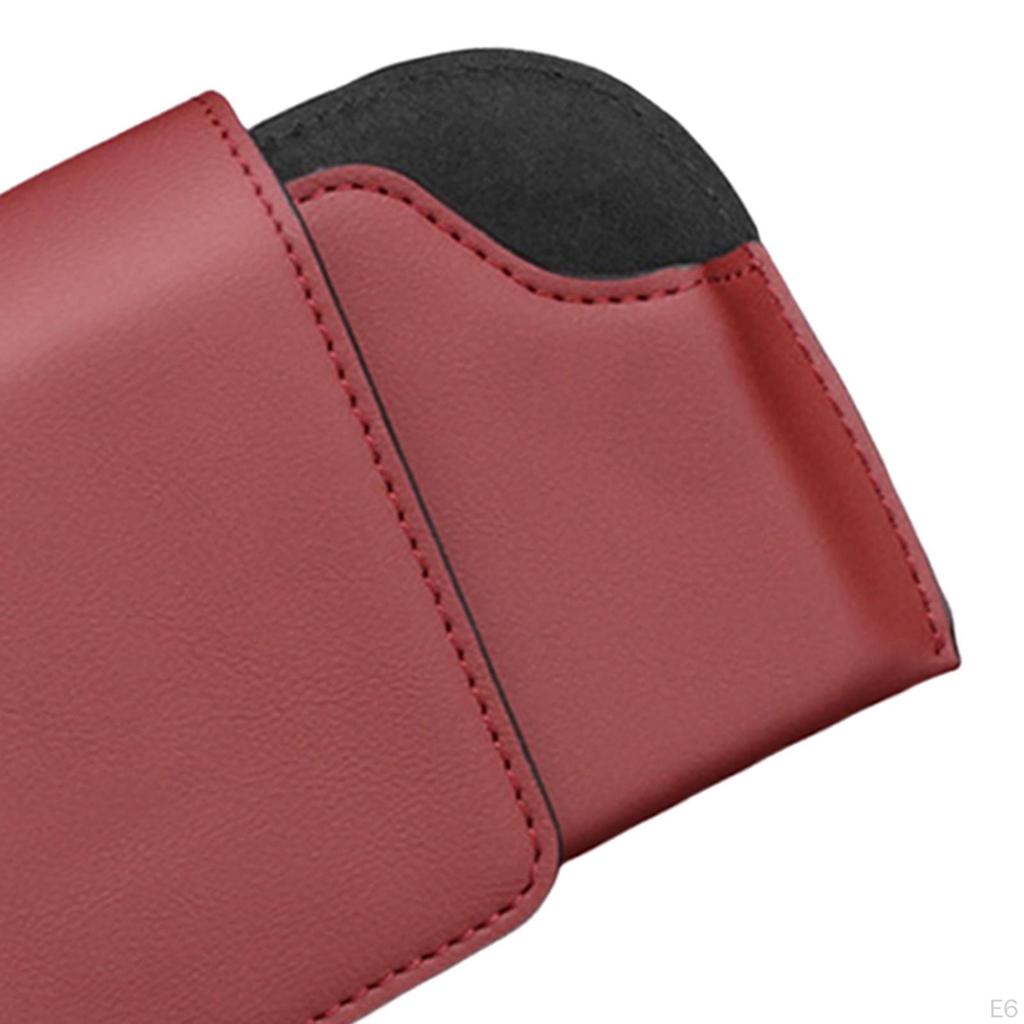 Car Glasses Clip, Portable PU Interior Accessory, Space-saving for Women And Men.