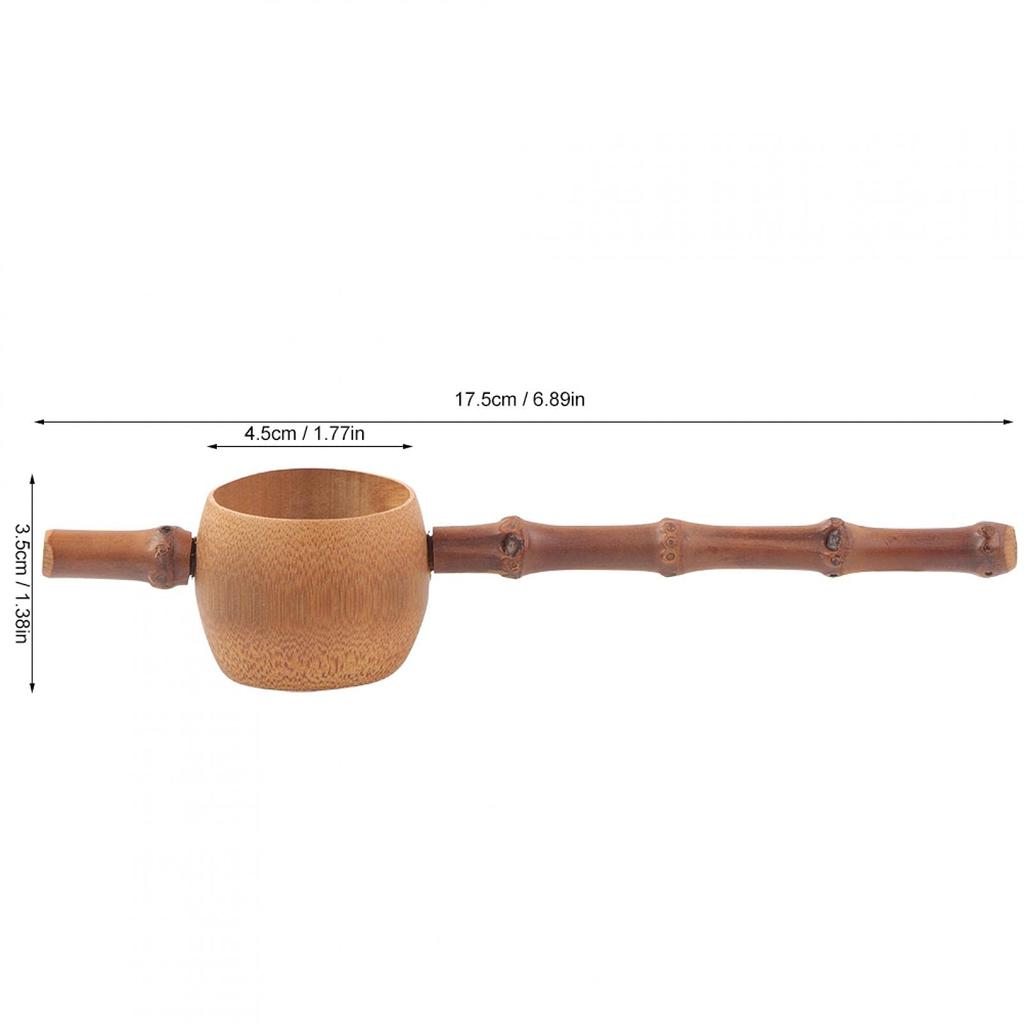 Natürlicher Bambus Tee Filter Sieb, ein Teestunden-Begleiter aus Bambus (Bambusstab mit Löchern)
