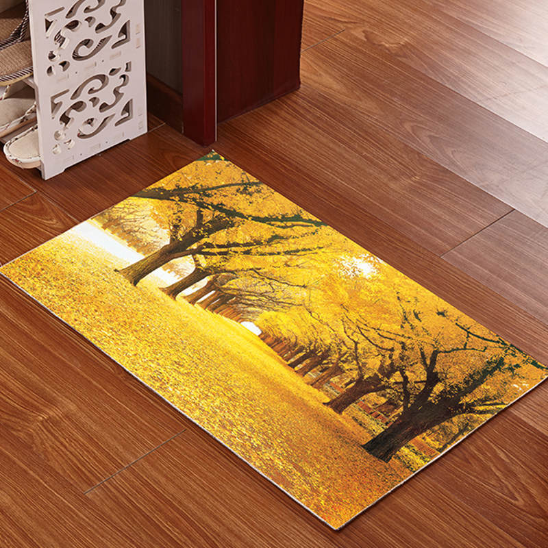 3D Entrance Carpet Living Room Bedroom Sofa Doormat Kitchen Decor Non-slip Floor Mat