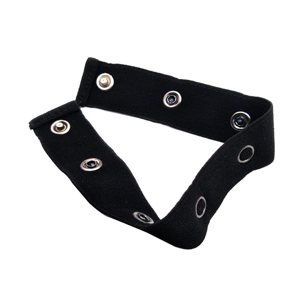 2x Waistband Extenders Reusable Snap Button Spare Adjustable for Pants Jeans Pants
