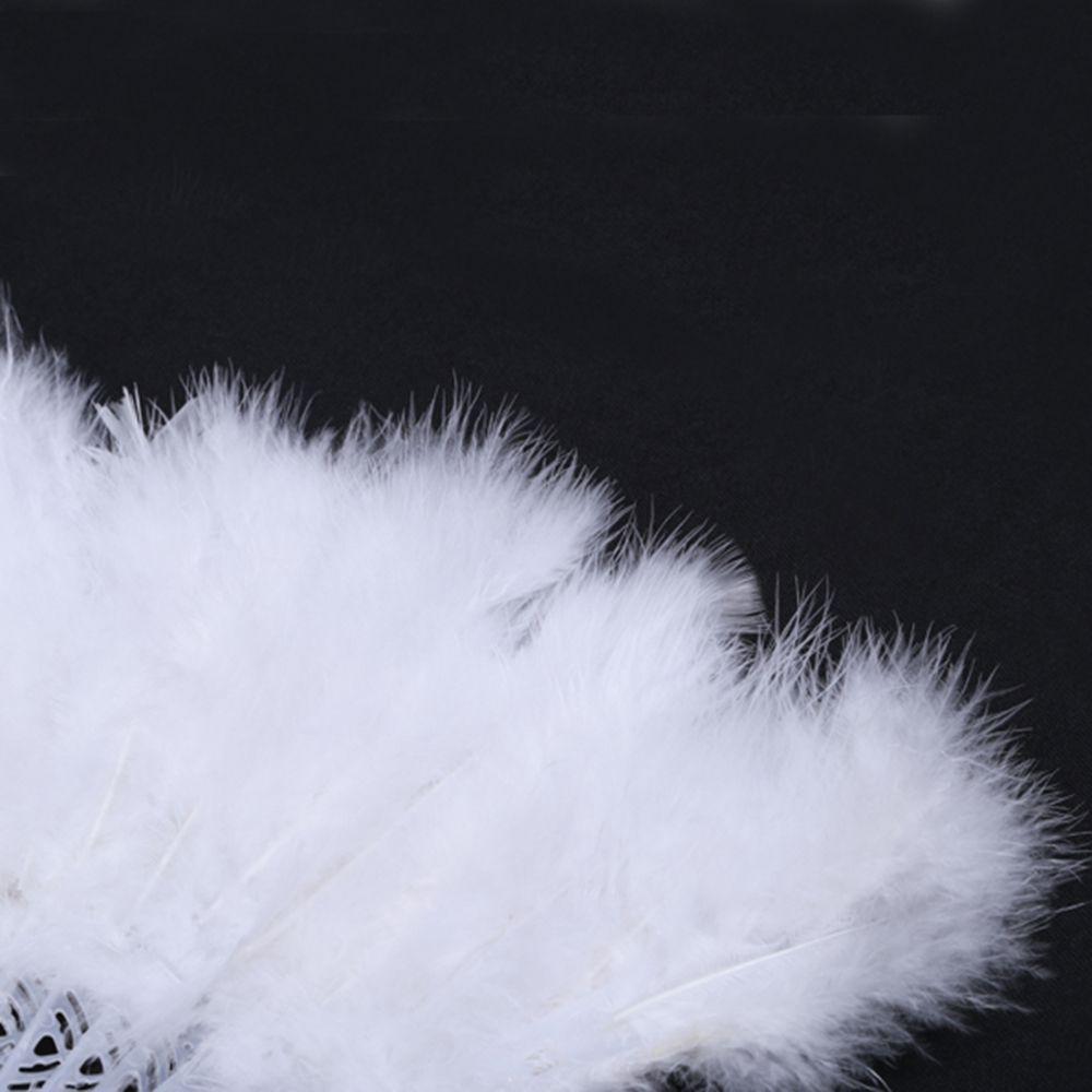 Folding Props Stylish Soft Fluffy Fans Party Gifts Decorative Fan Party Supplies