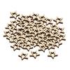 100 Hollow Wood Stars, Versatile Cutouts And Decorations for Year-round Celebrations Christmas